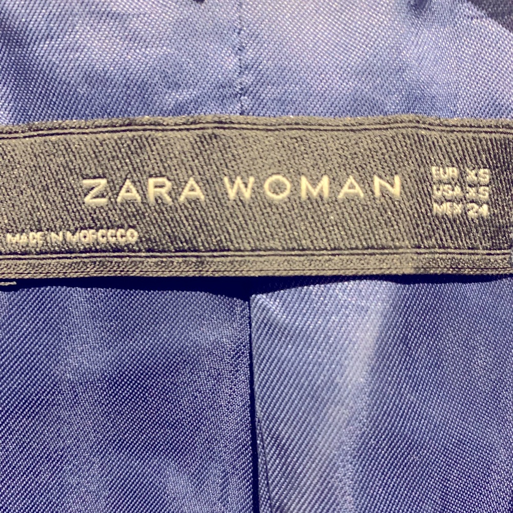 Zara Woman - Navy Blue Blazer